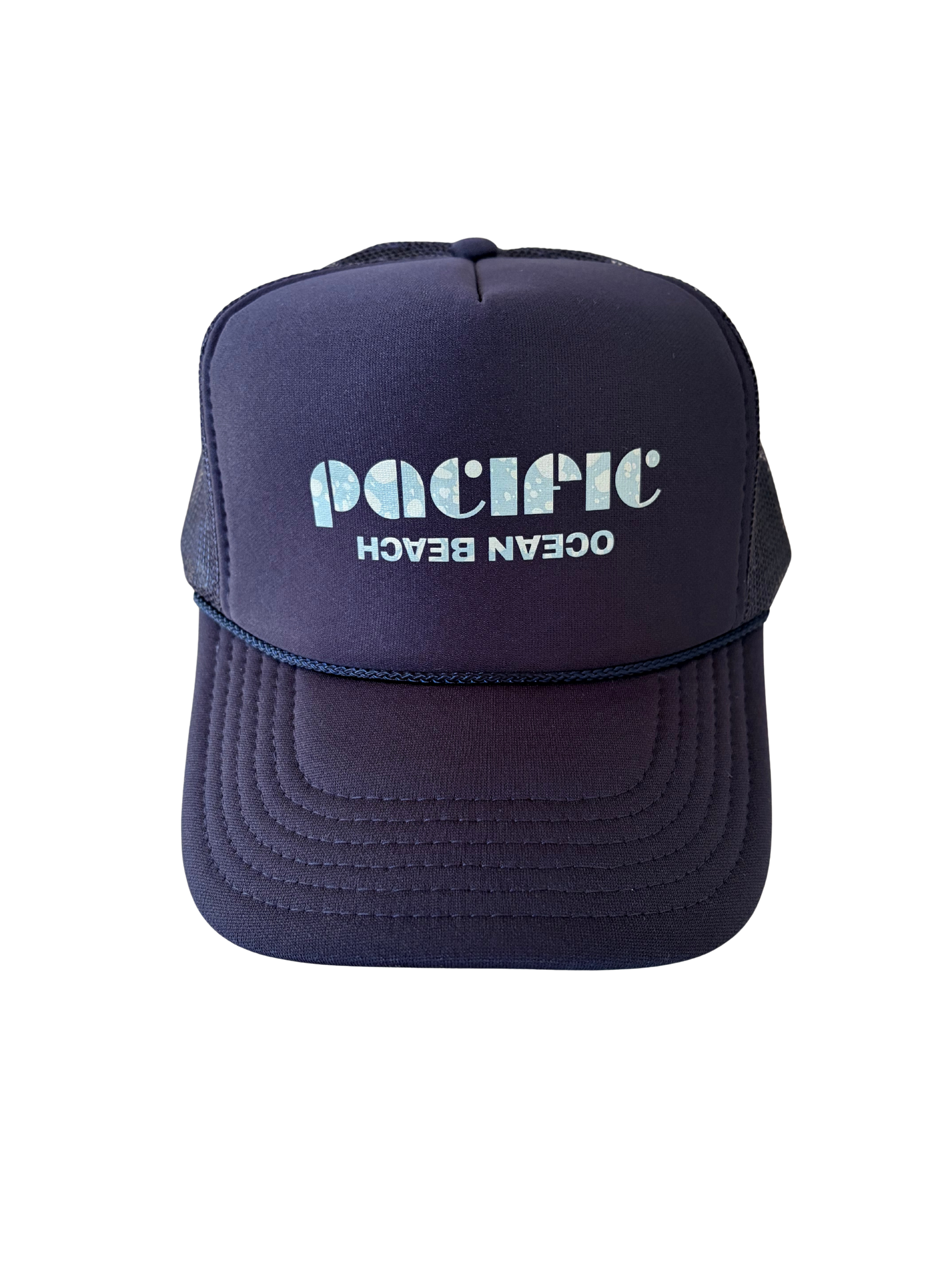 Pacific Ocean Beach Trucker Hat